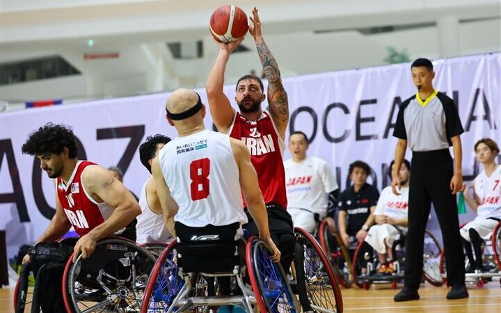 صعود بسکتبال با ویلچر آقایان به نیمه نهایی آسیا-اقیانوسیه