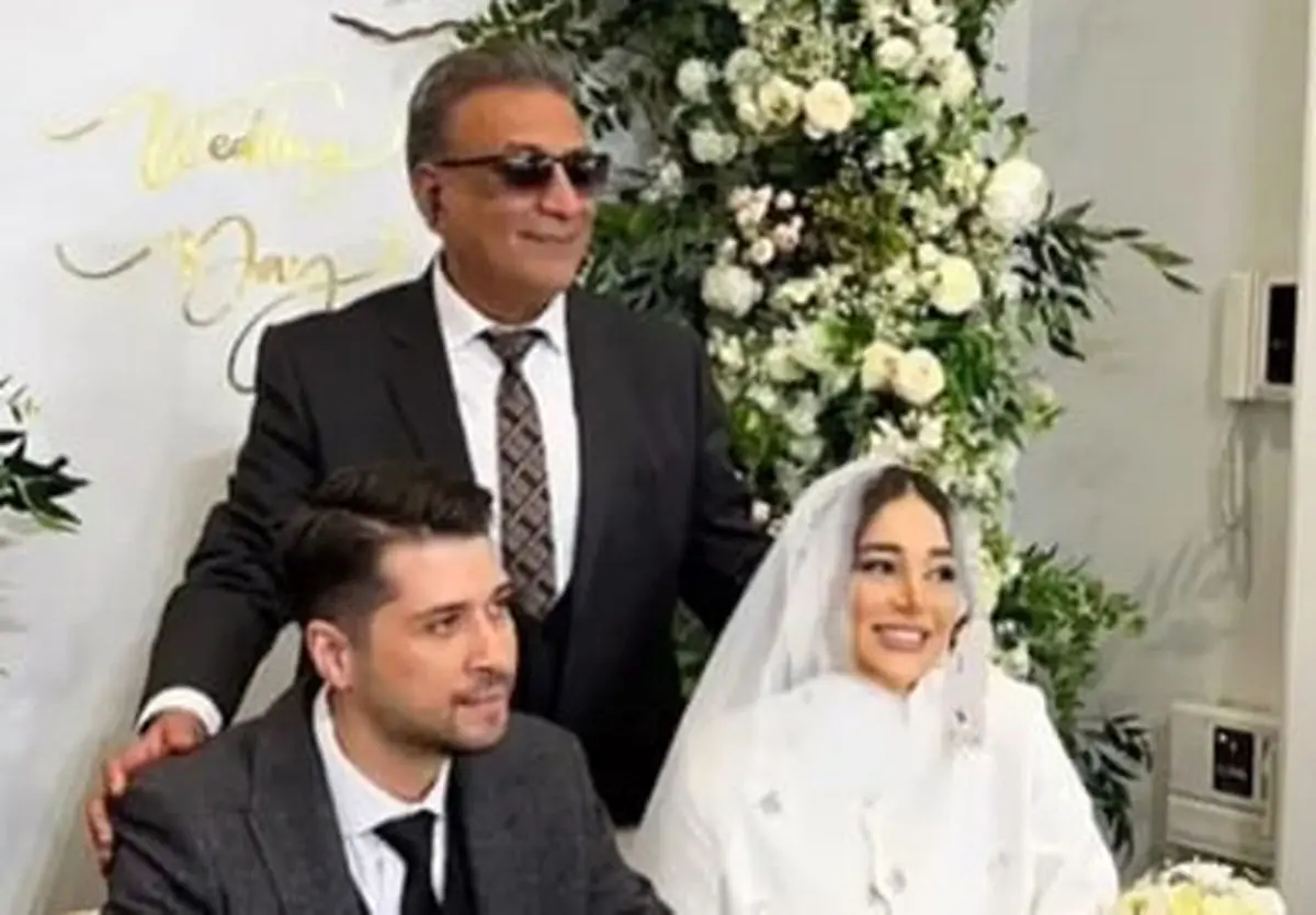 عکس ها / نگاهی به جشن عروسی مجلل و شاهانه عرفان اکبری با حضور پدر بازیگرش عبدالرضا اکبری / پدر و پسر بازیگر و عروس خانم زیبا …