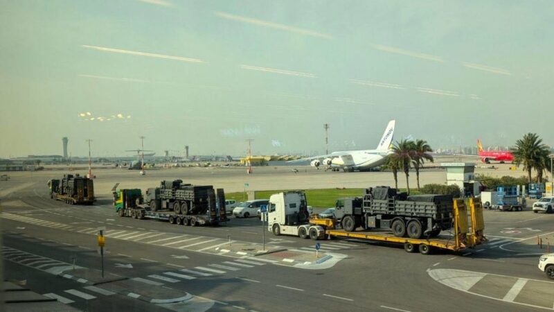 فرود اسرارآمیز هواپیمای باری نظامی آمریکا در تل‌آویو با محموله‌ای عجیب از امارات