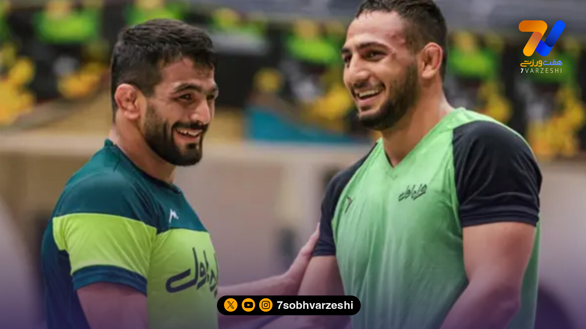 نگاه ورزشی | امیرعلی آذرپیرا پسر وزن ۹۷ کیلوگرم کشتی