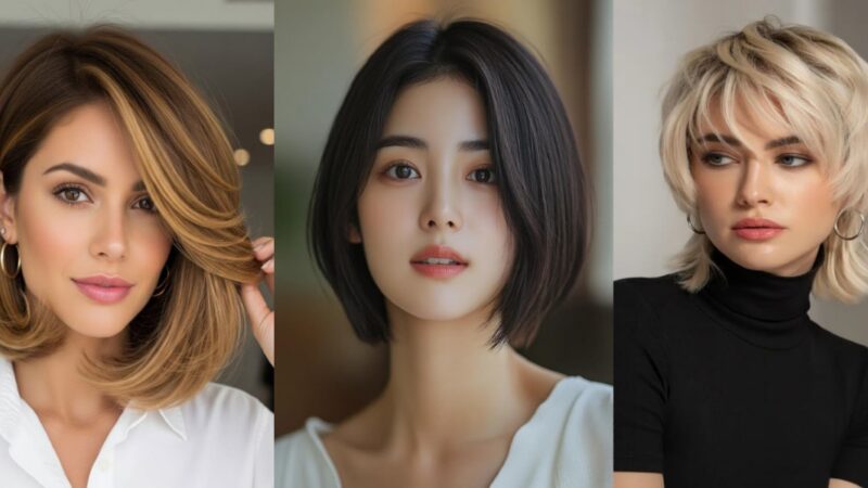 ۵۰ مدل موی کوتاه دخترانه تا گردن که چهره‌تان را دگرگون می‌کند!