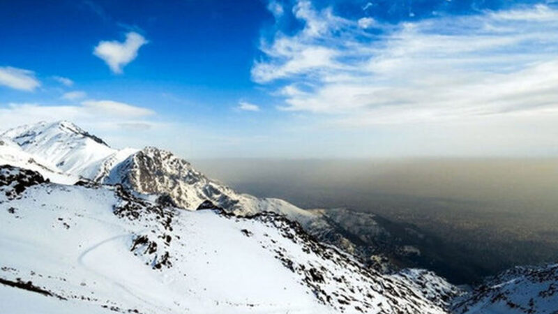 برف پاییزی توچال؛ طبیعتی شگفت‌انگیز که کوهنوردان را مسحور کرد!