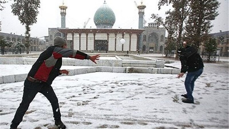 شیراز زیر موج دوم برف؛ سفیدپوشی بی‌سابقه در شبانه‌روز!