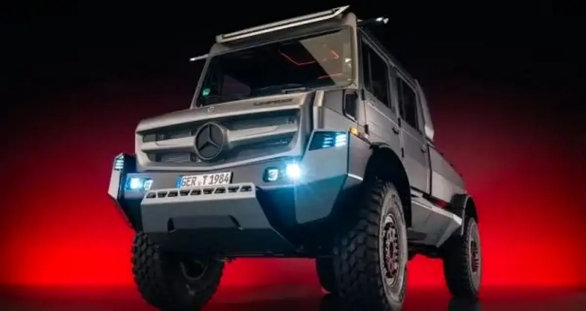 مرسدس بنز با یونیماگ لوکس و شکست‌ناپذیر، استانداردهای آفرود را به چالش کشید!