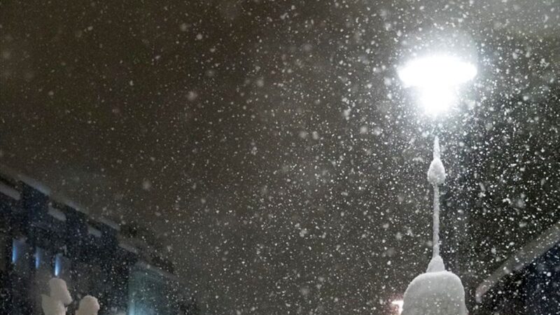 بارش برف ناب در ارتفاعات تهران؛ ویدئویی که حال‌تان را خوب می‌کند!