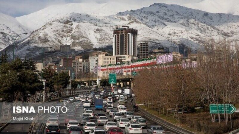 هوای تهران پس از روزهای آلوده، بالاخره در شرایط قابل قبول قرار گرفت!