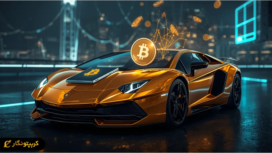 لامبورگینی با کیف پول بیت کوین، وارد دنیای رمز ارزها شد!
