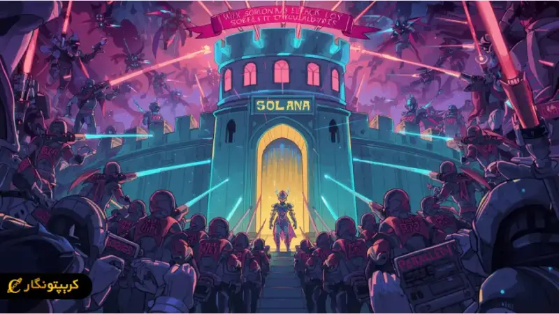 سولانا در برابر حمله سایبری ۶ ترابیتی: رکوردشکنی که همه را شگفت‌زده کرد!