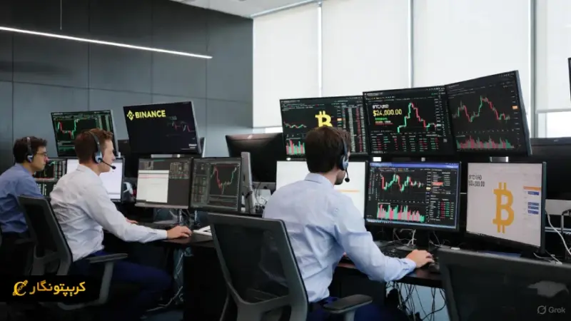 سقوط ناگهانی بیت کوین در بایننس؛ کریسمس پرتنش برای تریدرها با ریزش به ۲۴ هزار دلار!