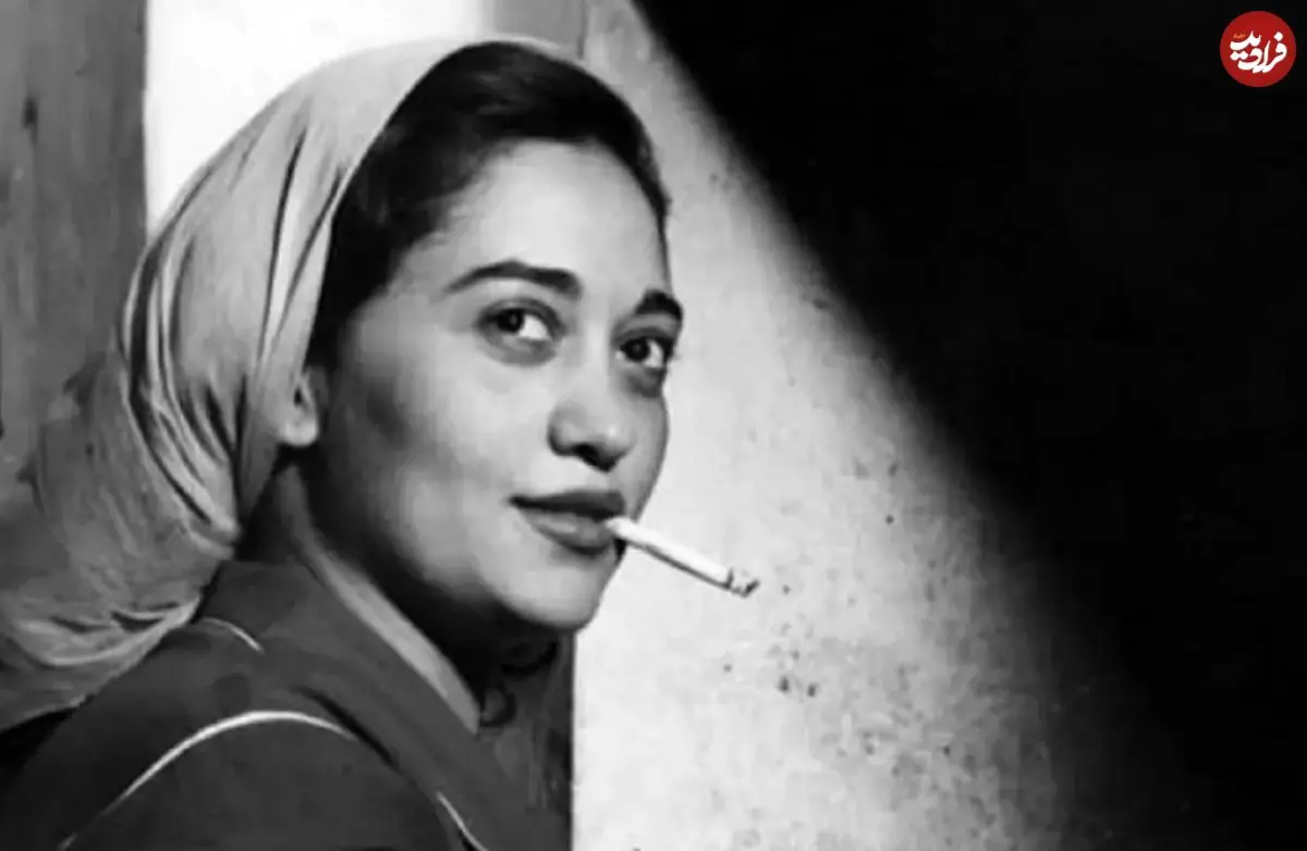 سفر به گذشته با عکس نایاب «مرضیه» در حال پخت نان در ویلای لواسان دهه ۵۰