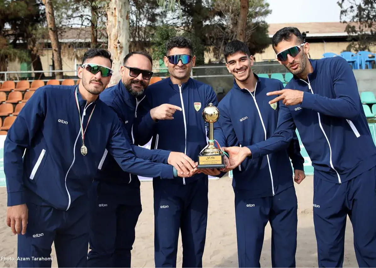 والیبال ساحلی ایران در شوک؛ تیم پیکان بندر دیر هت‌تریک کرد!