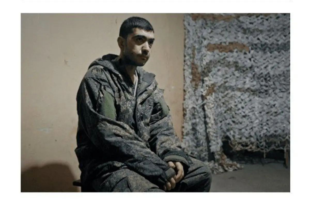 اسارت اولین سرباز ایرانی در جنگ اوکراین؛ عکاسی که در دام نظامی روسیه گرفتار شد!