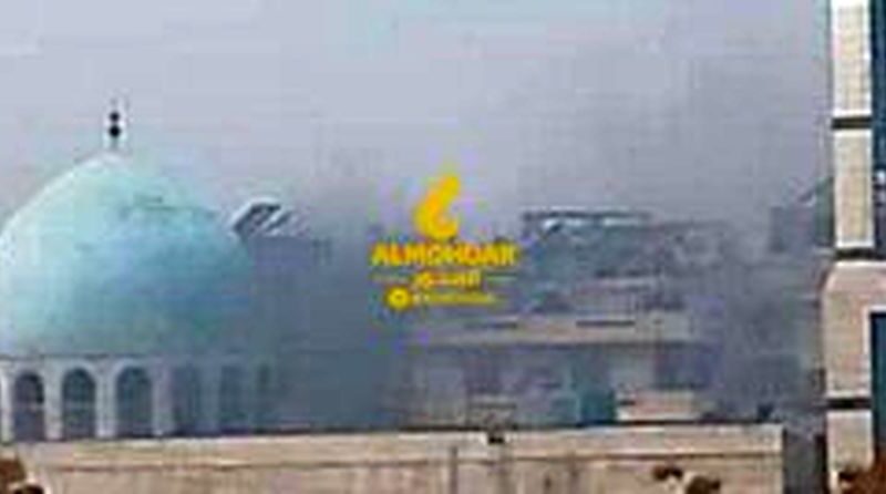 اولین تصاویر از انفجار مهیب یک مسجد در سوریه