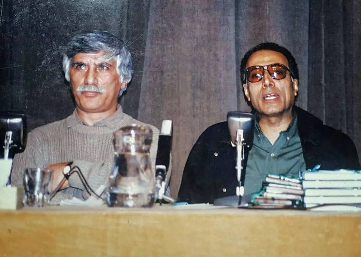 لحظه‌ای ناب و تاریخی از گفتگوی زنده‌یاد بهرام بیضایی و عباس کیارستمی که همه را شگفت‌زده کرد