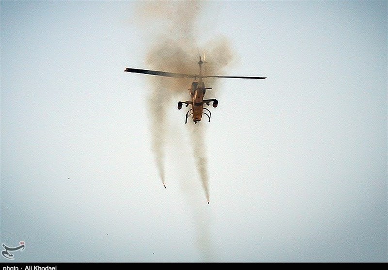 پروازهای مرگبار بالگردهای هوانیروز در رزمایش سهند 2025؛ نابودی دقیق مواضع تروریستی در آسمان