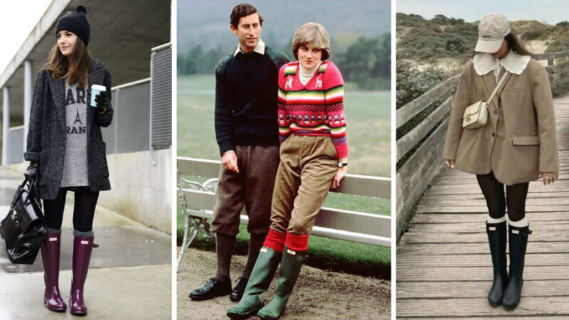 چکمه‌های لاستیکی باغبانی هانتر چگونه ترند داغ زمستان امسال شدند؟