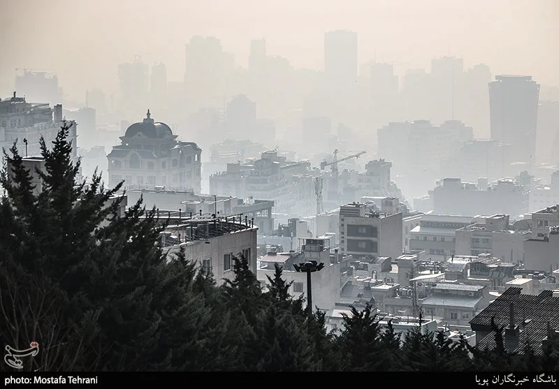 هوای تهران دوباره آلوده شد/ باران هم گره‌گشای پایتخت نیست