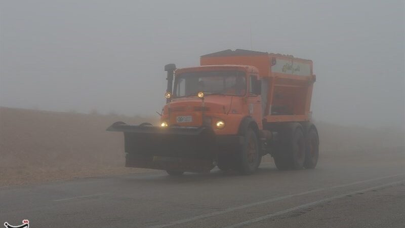 مه‌گرفتگی سنگین در محور جدید کازرون و هشدار قرمز ترافیکی در شیراز!