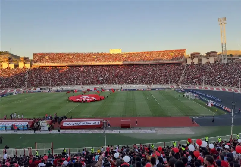 ورزشگاه یادگار امام (ره) تبریز میزبان حساس‌ترین دیدار تراکتور و پرسپولیس شد - وب‌گردی