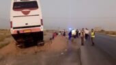 واژگونی وحشتناک اتوبوس در کمربندی شرقی کرمانشاه؛ 25 مصدوم در بامداد سرد آذرماه