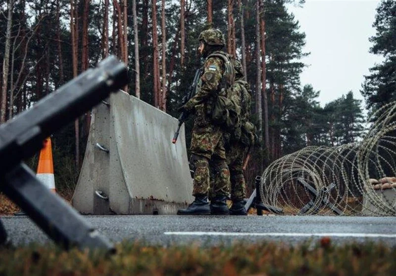 تقویت بی‌سابقه دفاع زمینی کشورهای بالتیک در مرزهای شرقی ناتو؛ استونی سنگربندی مرز با روسیه را آغاز کرد