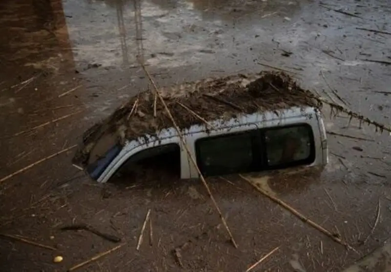 سیل شدید در اسپانیا 2 قربانی گرفت