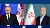 تأکید پزشکیان و پوتین بر ارتقای روابط تهران-مسکو