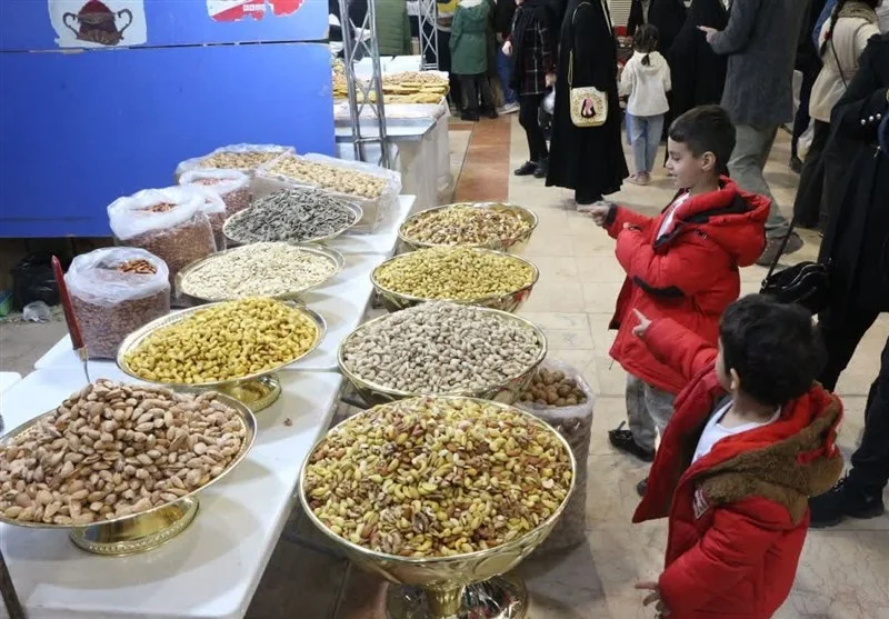 نمایشگاه «یلدای ایرانی» در کرمانشاه؛ فرصتی بی‌نظیر برای کشف طعم‌های اصیل و سوغات مناطق مختلف