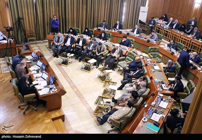 تنش در جلسه شورای شهر تهران