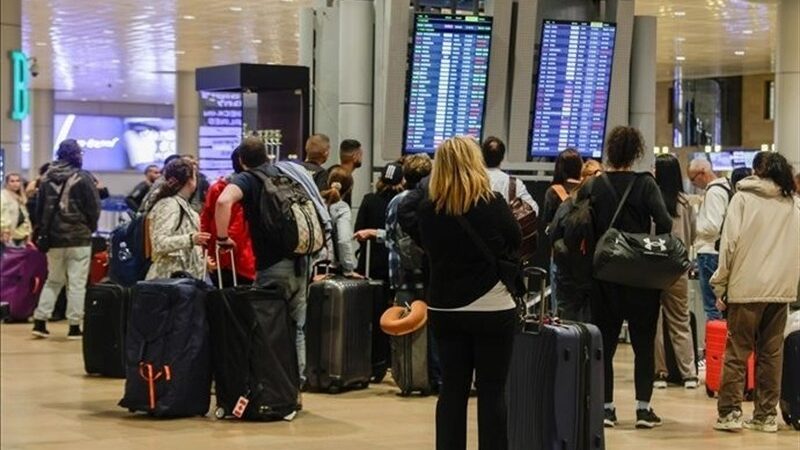 اختلال در فرودگاه بن گوریون، باعث ایجاد صف‌های طولانی شد
