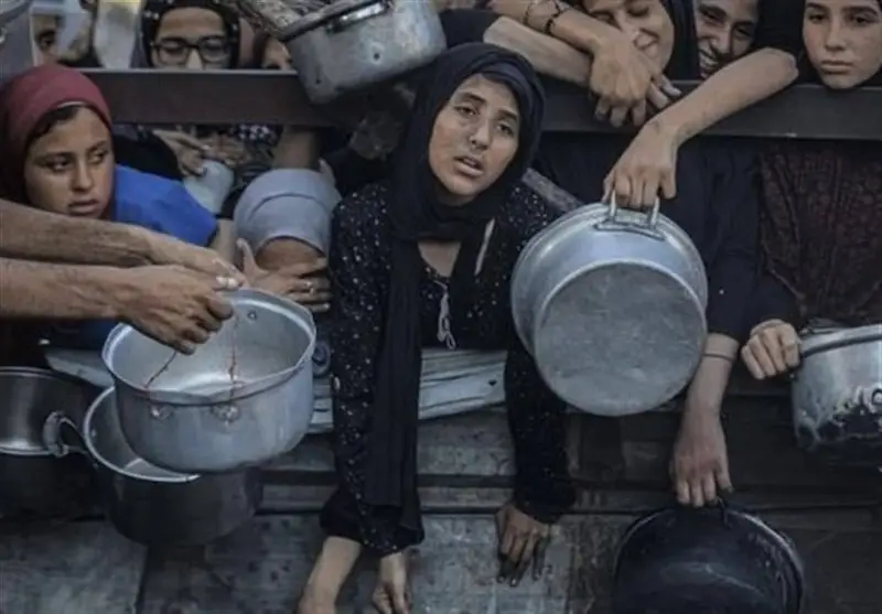 2025؛ سالی که غزه زیر سایه گرسنگی و مرگ بی‌رحمانه فرو رفت