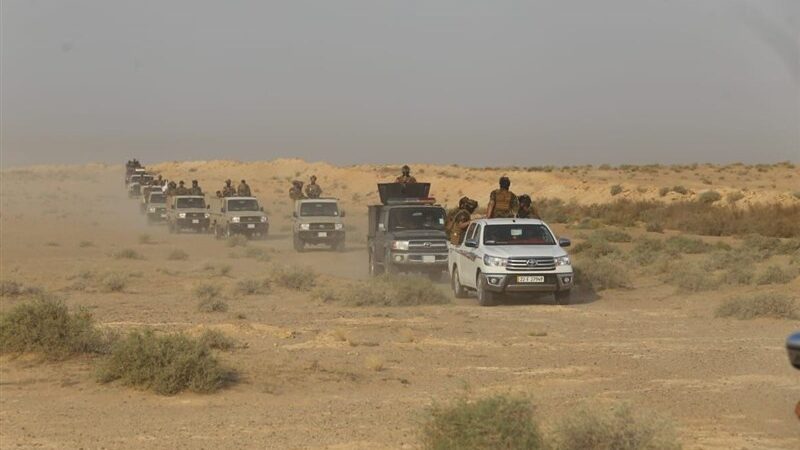 عراق| استقرار گسترده حشد شعبی در مناطق صحرایی برای مقابله با تروریست‌ها