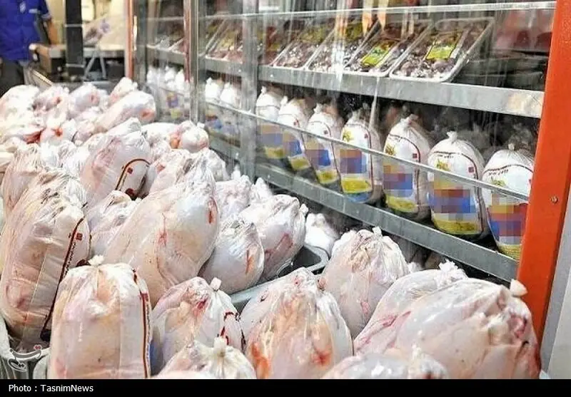 قیمت مرغ گرم در فارس رسماً ۱۵۵ هزار تومان؛ بازار آرام و عرضه بدون محدودیت!