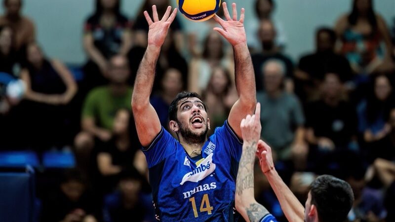 برد بی‌وقفه یاران کریمی در لیگ والیبال برزیل؛ صعود طلایی به جمع هشت تیم برتر!