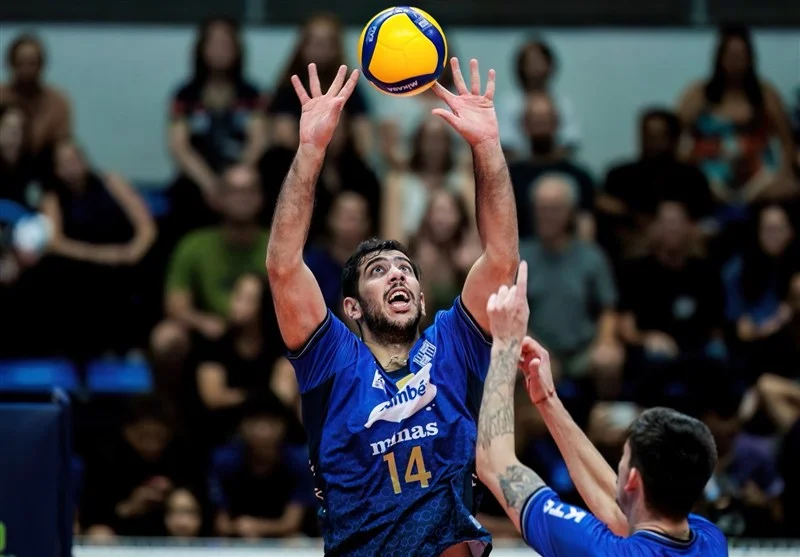 برد بی‌وقفه یاران کریمی در لیگ والیبال برزیل؛ صعود طلایی به جمع هشت تیم برتر!