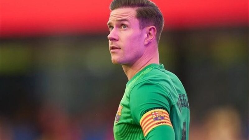 تراشتگن: جدایی نه، اما جنگ برای جایگاه اصلی در بارسلونا همچنان ادامه دارد!