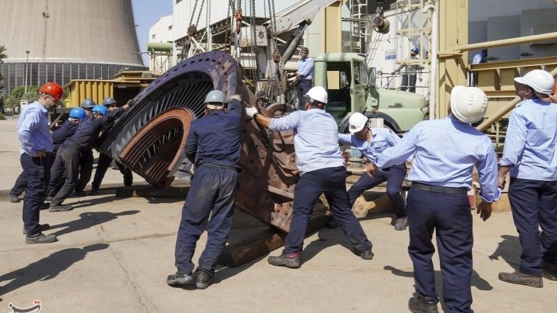 نیروگاه قزوین رکورد تولید نزدیک 9 میلیارد کیلووات‌ساعت برق را شکست!