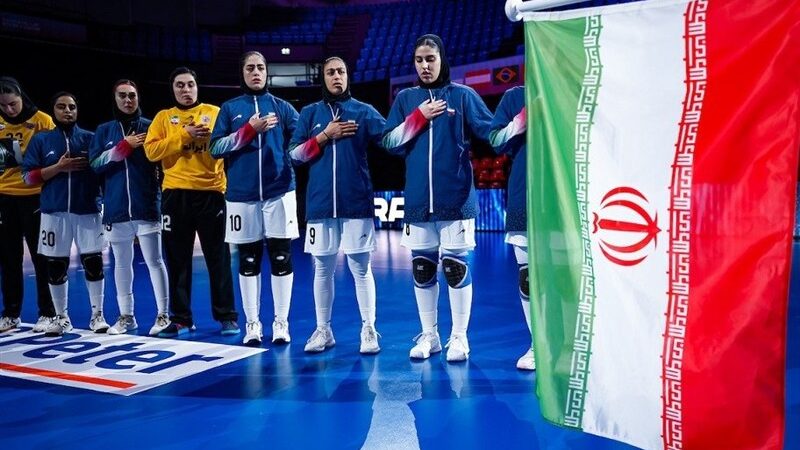 شکست تحقیرآمیز بانوان هندبال ایران مقابل کرواسی در پرزیدنت کاپ جهانی