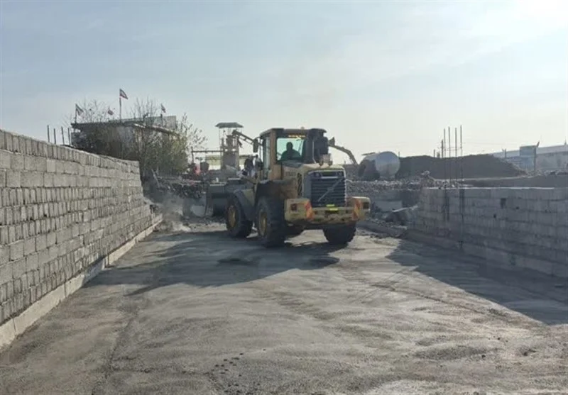 حکم قلع و قمع اراضی کشاورزی در بخش نیاسر کاشان اجرایی شد