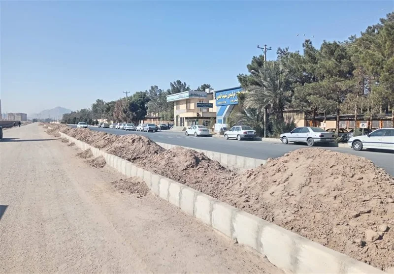 عملیات بلوار دکتر اسلامی ندوشن یزد از سر گرفته شد