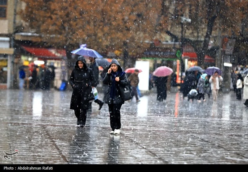 هشدار نارنجی هواشناسی؛ برف و باران شدید 7 استان را در بر می‌گیرد!