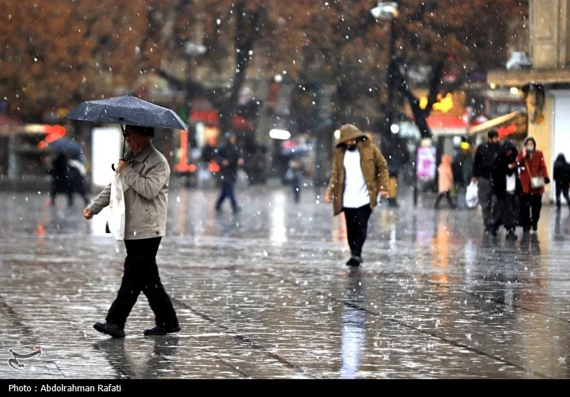 ورود سامانه بارشی سرد به یزد از دوشنبه؛ باران، برف و وزش باد شدید در راه است!