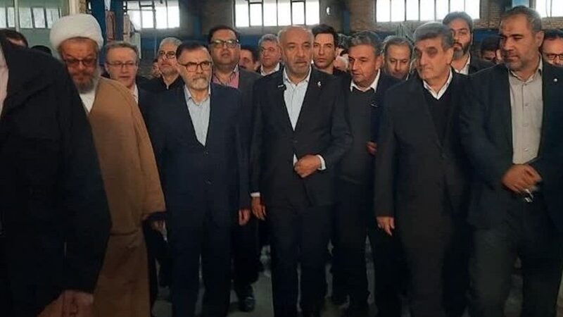 بازدید ویژه وزیر کار از خط تولید سیم‌وکابل دامغان؛ طلوع تازه‌ای در صادرات صنعتی ایران