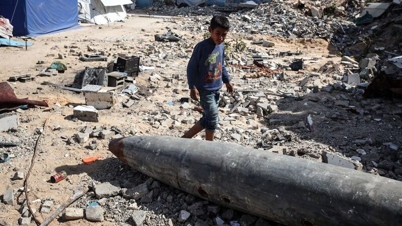 سازمان ملل هشدار داد: نوار غزه مملو از مواد منفجره خطرناک برای کودکان است!