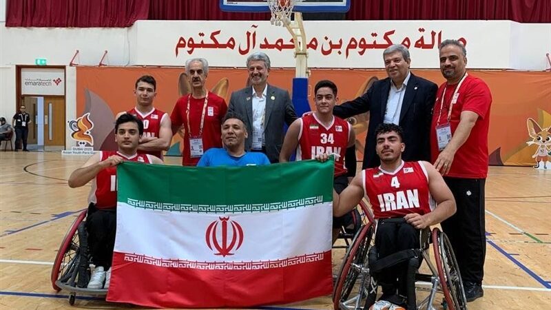 بسکتبال با ویلچر سه نفره ایران؛ قهرمانی طلایی در بازی‌های پاراآسیایی جوانان!