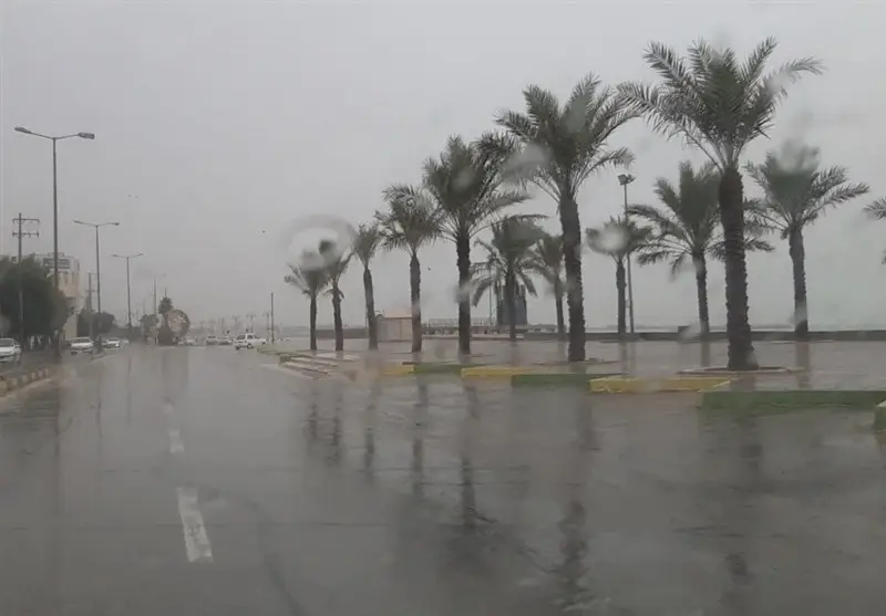 شکستن رکورد بارش در بوشهر؛ شهرستان جم با ۱۵۰ میلیمتر باران شگفت‌انگیز!