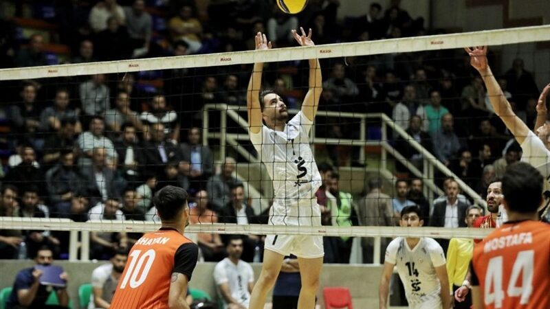 شکست تلخ مقاومت شهرداری تبریز برابر رعد پدافند در لیگ یک والیبال؛ پایان نبرد حساس هفته دهم