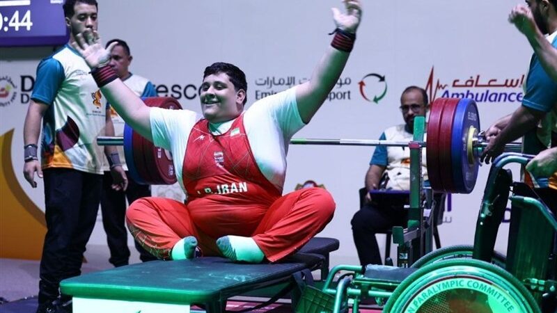 درخشش بی‌نظیر پاراوزنه‌برداران جوان با 2 طلای رکوردشکن در بازی‌های پاراآسیایی!