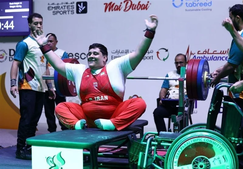درخشش بی‌نظیر پاراوزنه‌برداران جوان با 2 طلای رکوردشکن در بازی‌های پاراآسیایی!