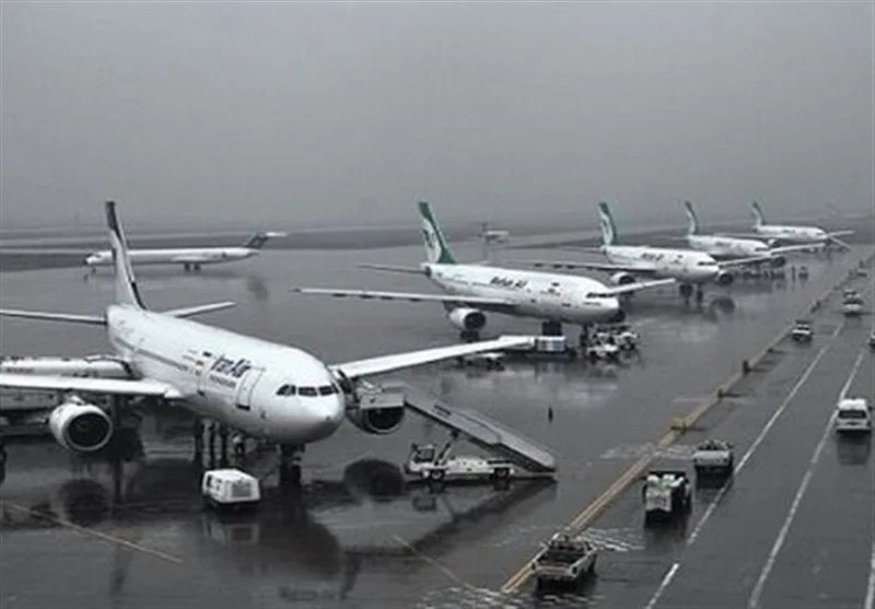 بارندگی‌های شدید شیراز پروازها را متوقف نکرد؛ راز پایداری در آسمان فارس چیست؟